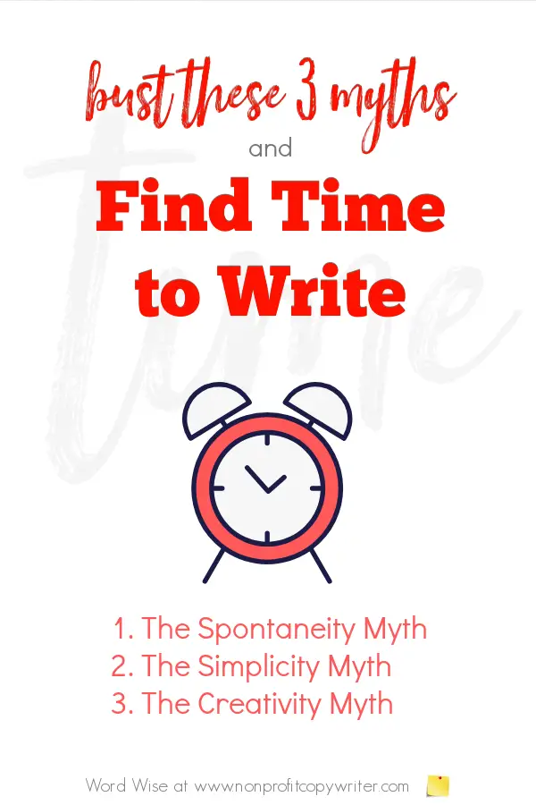 How to find time to #write with Word Wise at Nonprofit Copywriter #WritingTips #FreelanceWriting