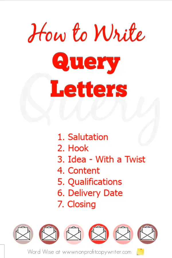 How to write query letters with Word Wise at Nonprofit Copywriter #FreelanceWriting #WritingTips