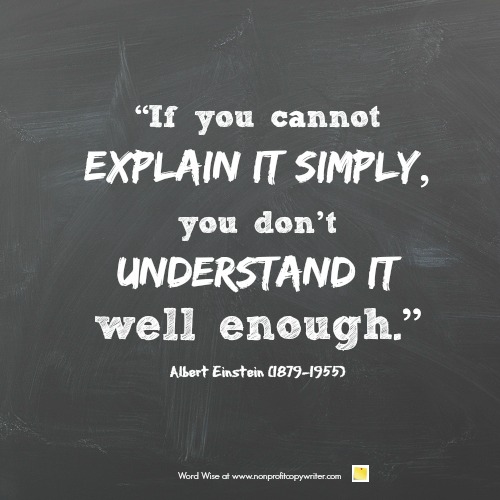 Quotes About Simplicity for Copywriters and Nonprofit Leaders