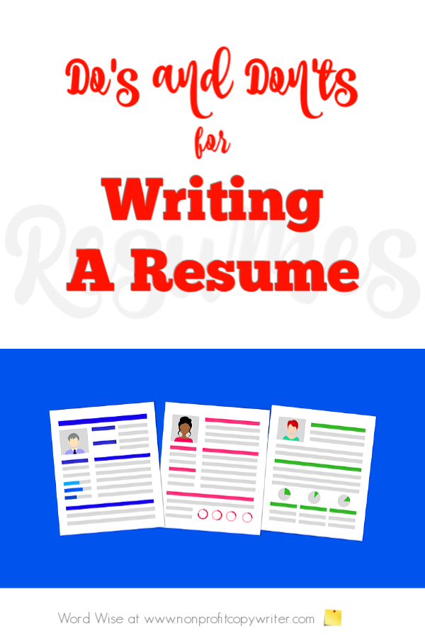 More on Making a Living Off of resume writing