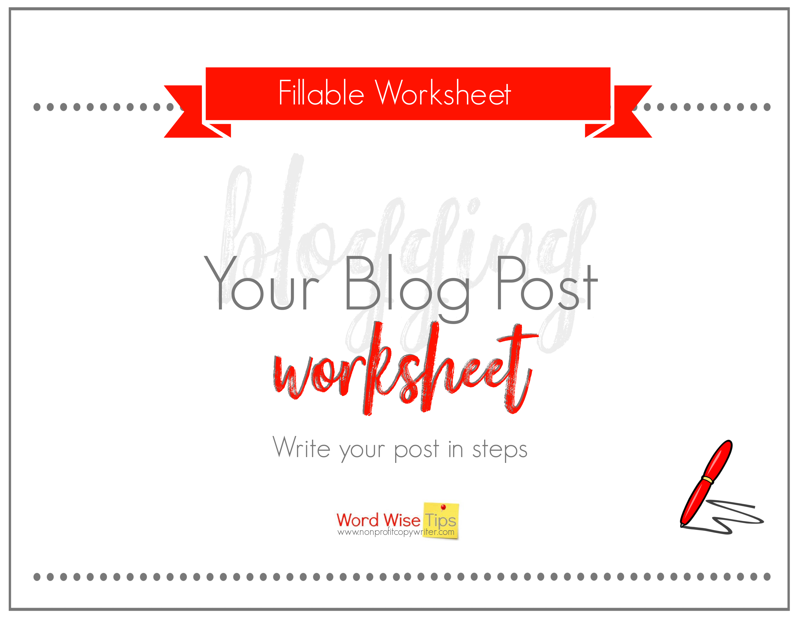 blog-post-worksheet