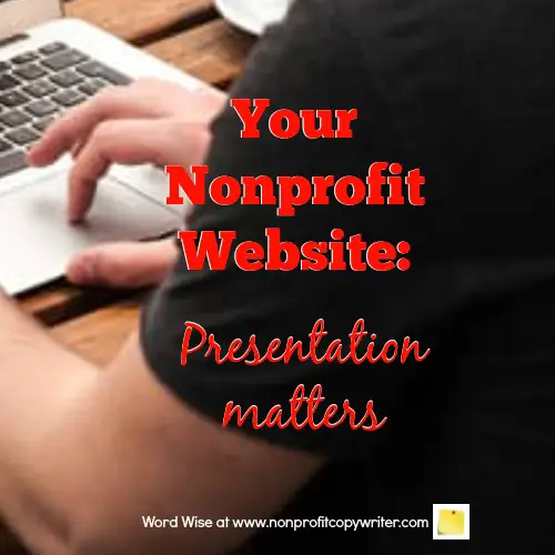 Nonprofit website checklist with Word Wise at Nonprofit Copywriter