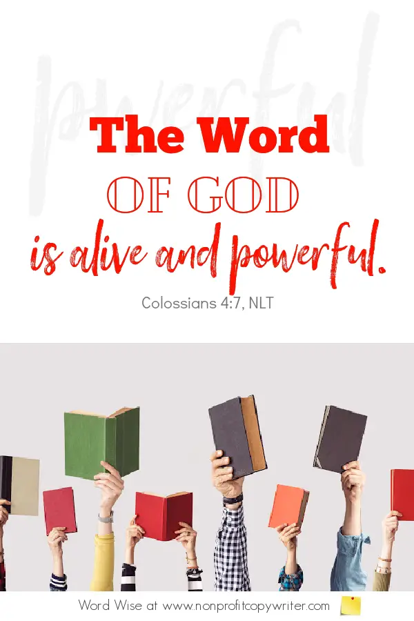 The Writers Guidelines: a #devotional for #writers based on Heb 4:12 with Word Wise at Nonprofit Copywriter #WritingTips #FreelanceWriting