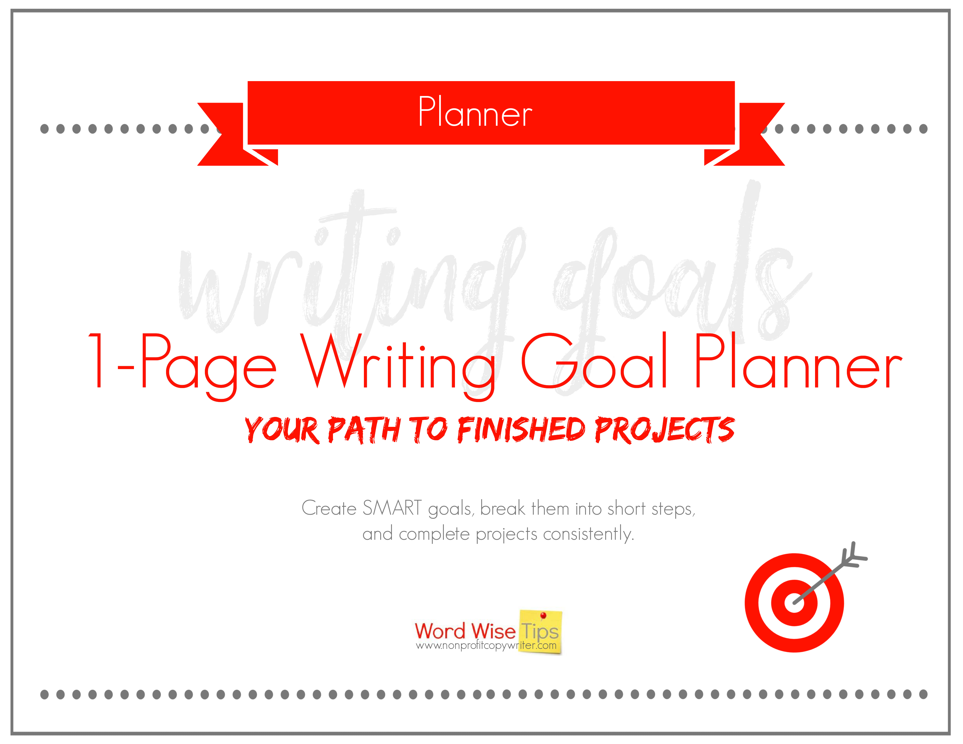 writing-goal-planner